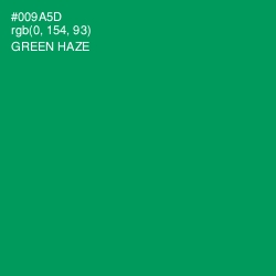 #009A5D - Green Haze Color Image